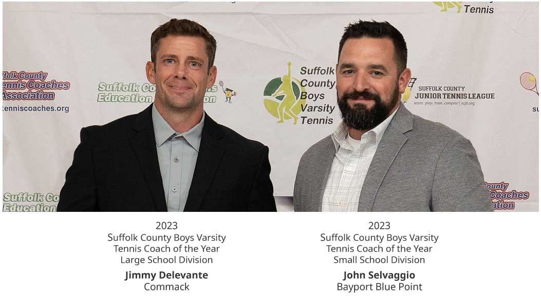 Suffolk County Boys Varsity Large and Small School Division Coaches of the Year